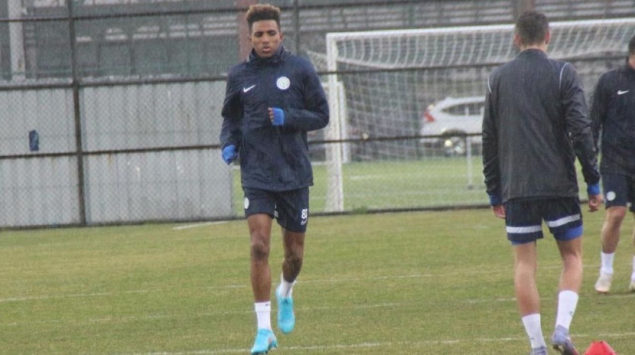 Gedson Fernandes, Rizespor'da ilk antrenmanına çıktı