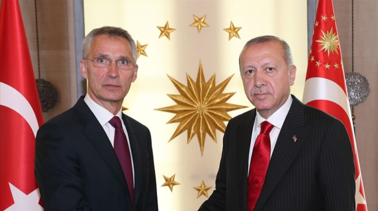 Erdoğan, Stoltenberg ile görüştü