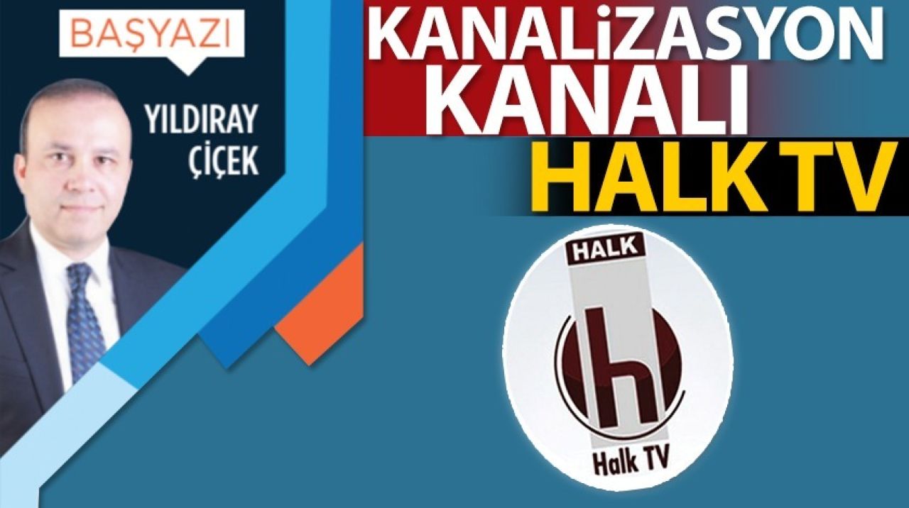 Kanalizasyon kanalı Halk TV