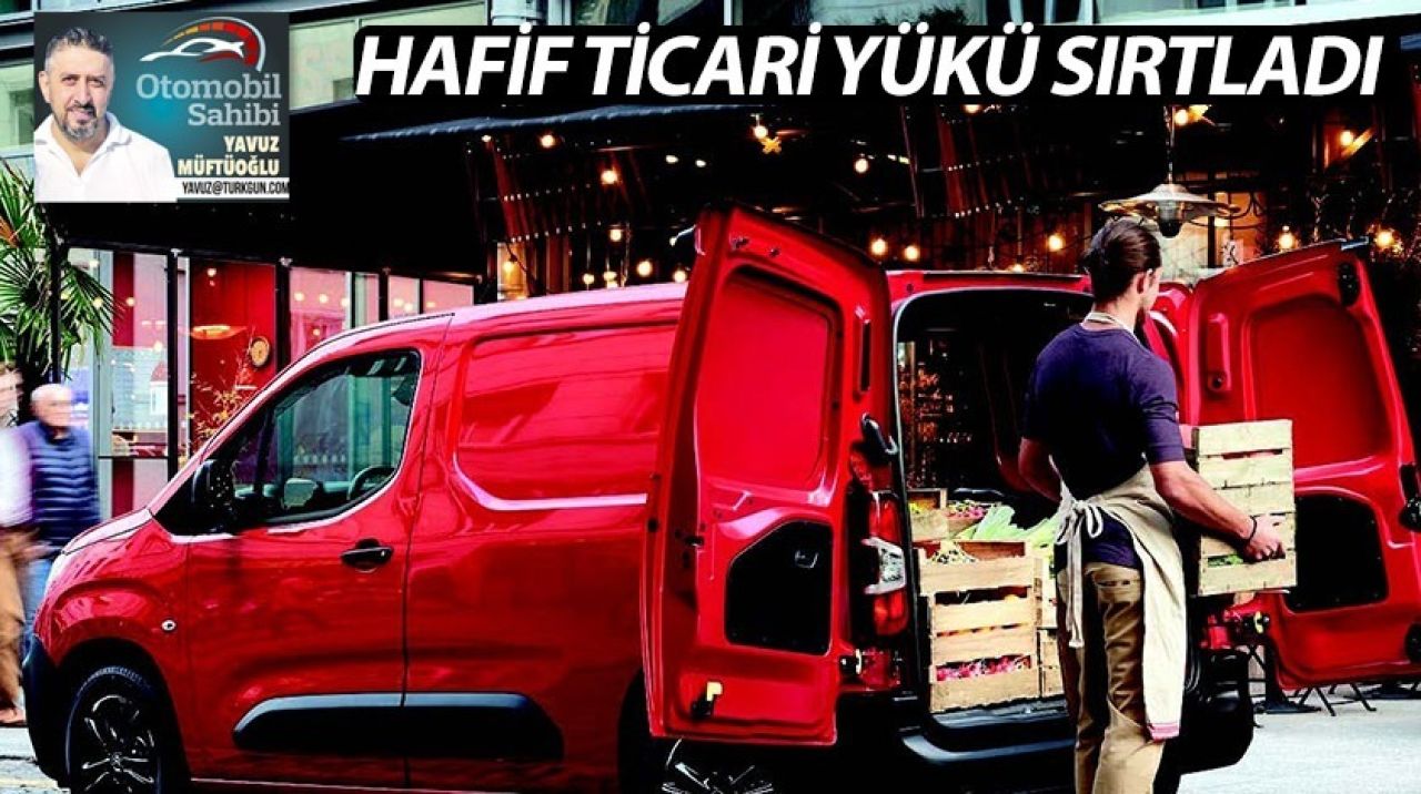 Hafif ticari yükü sırtladı