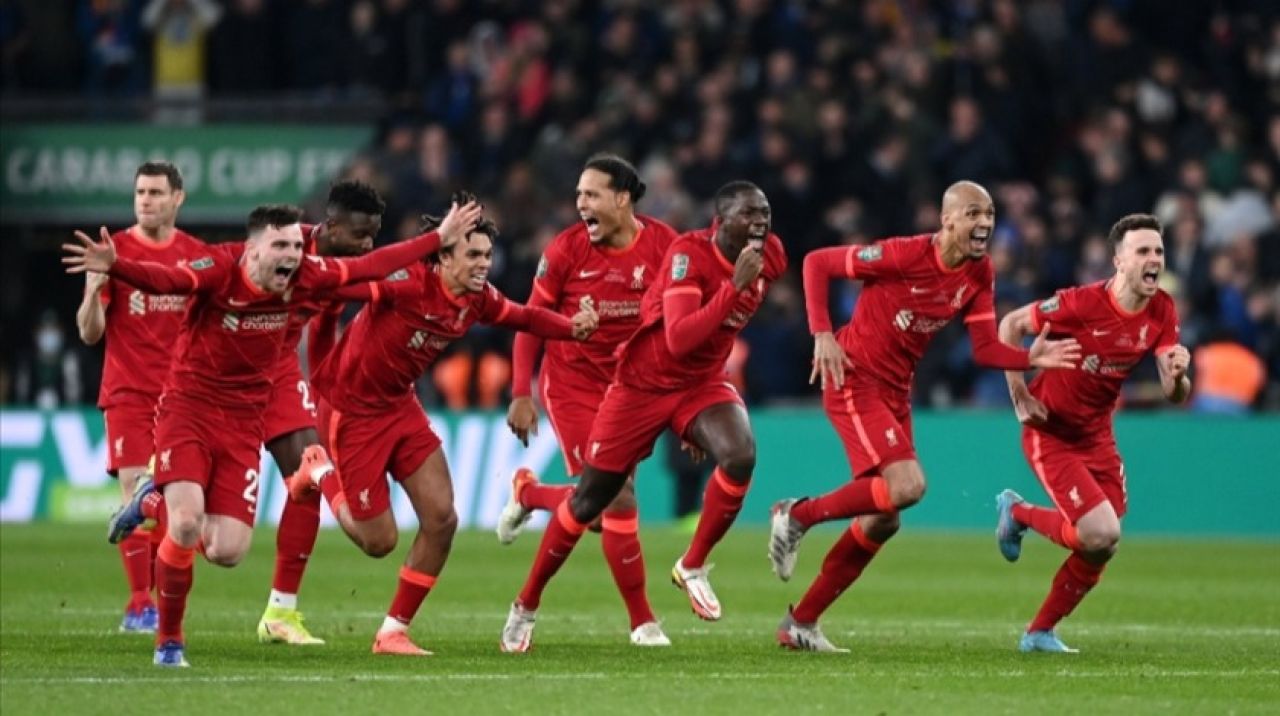 İngiltere Lig Kupası'nın sahibi Liverpool oldu