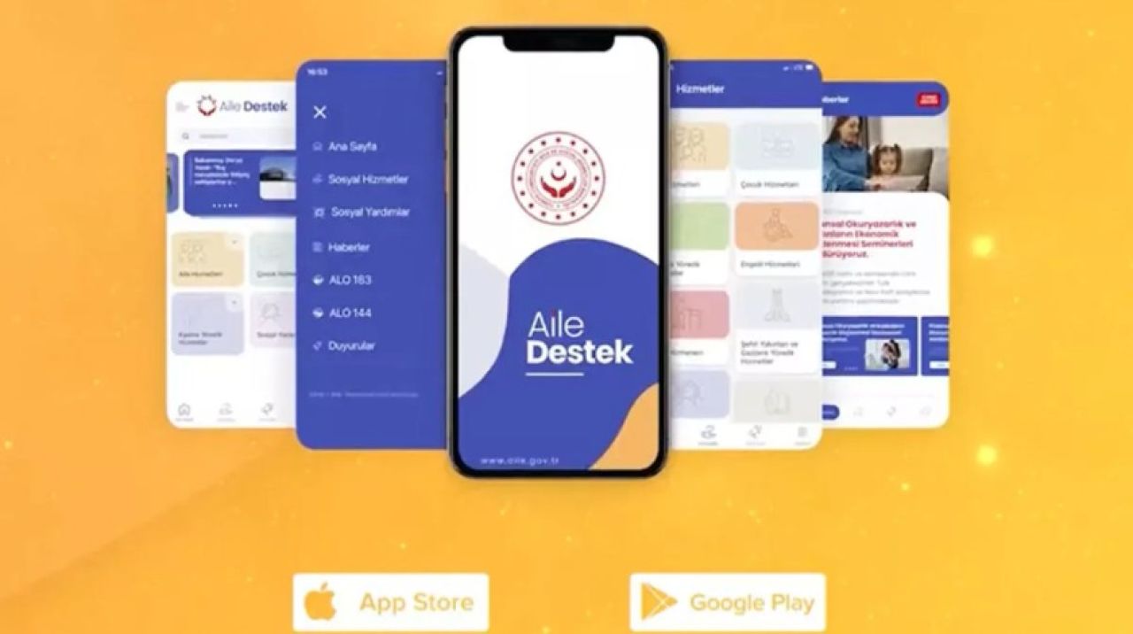 Bakanlıktan 'Aile Destek' mobil uygulaması