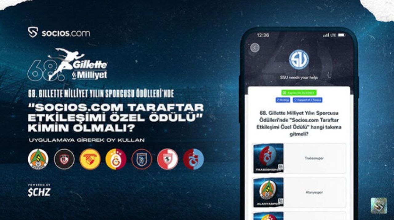 'Yılın Sporcusu' ödüllerinde taraftar etkileşimi oylanacak