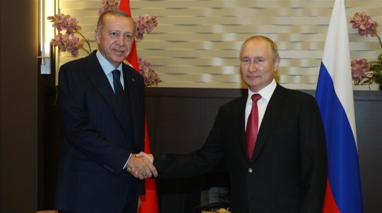 Cumhurbaşkanı Erdoğan, Putin'le telefonda görüştü