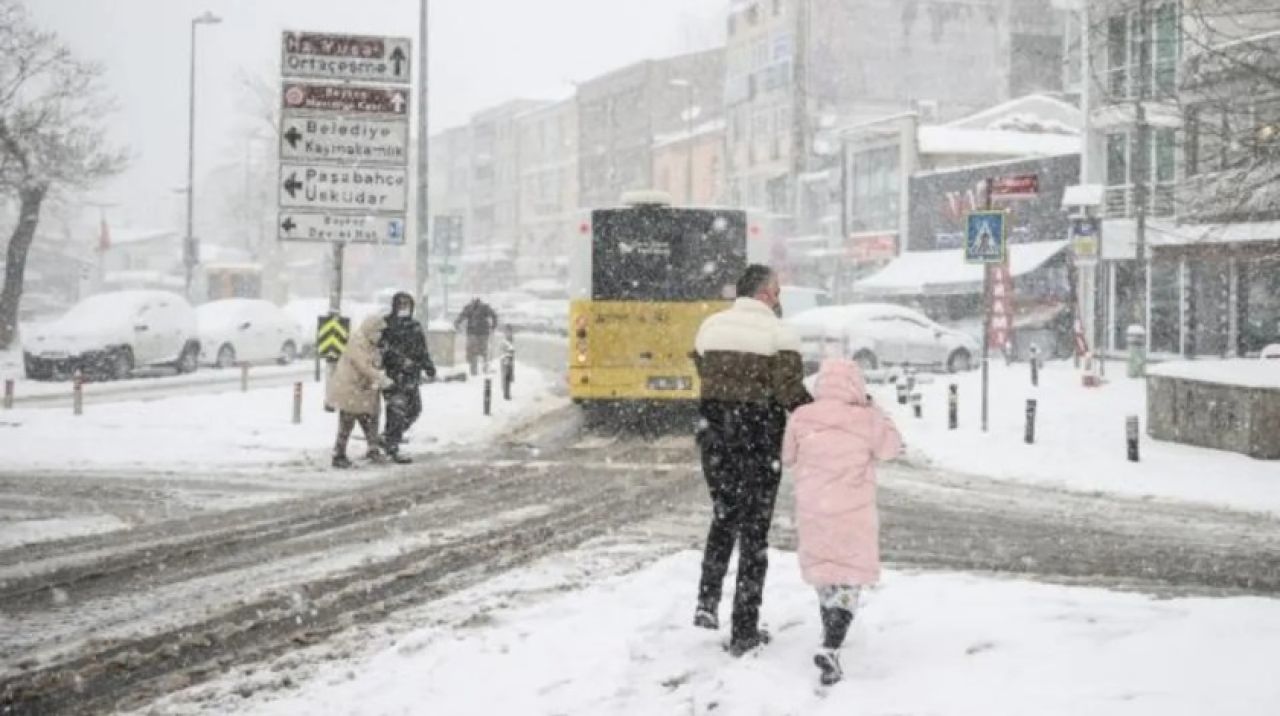 İstanbul için turuncu alarm: Yoğun kara dikkat