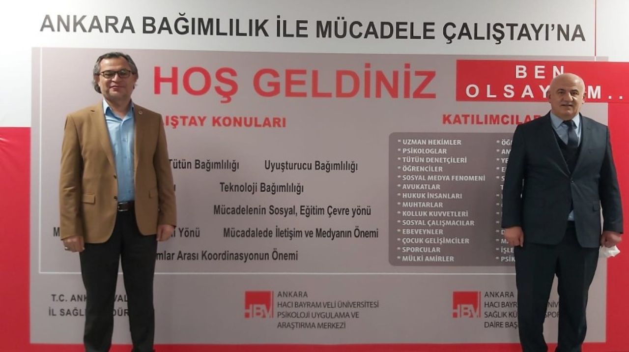 Ankara’da bağımlılıkla mücadele çalıştayı