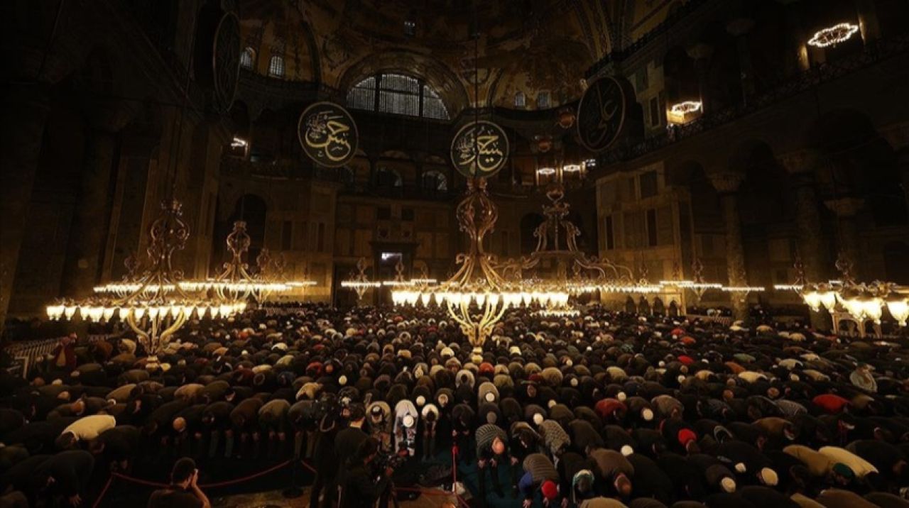 Ayasofya Camii'nde 88 yıl sonra bir ilk