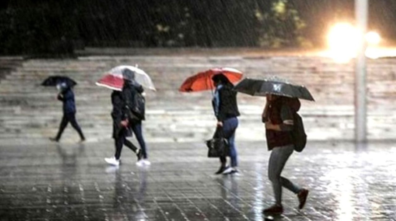 Meteoroloji'den 10 il için sağanak uyarısı