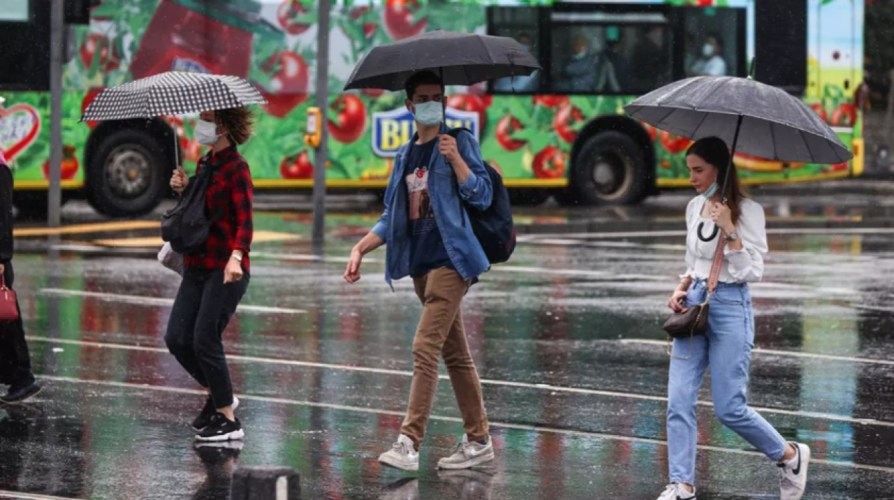 Meteoroloji uyardı: İstanbul dahil birçok ilde sağanak bekleniyor