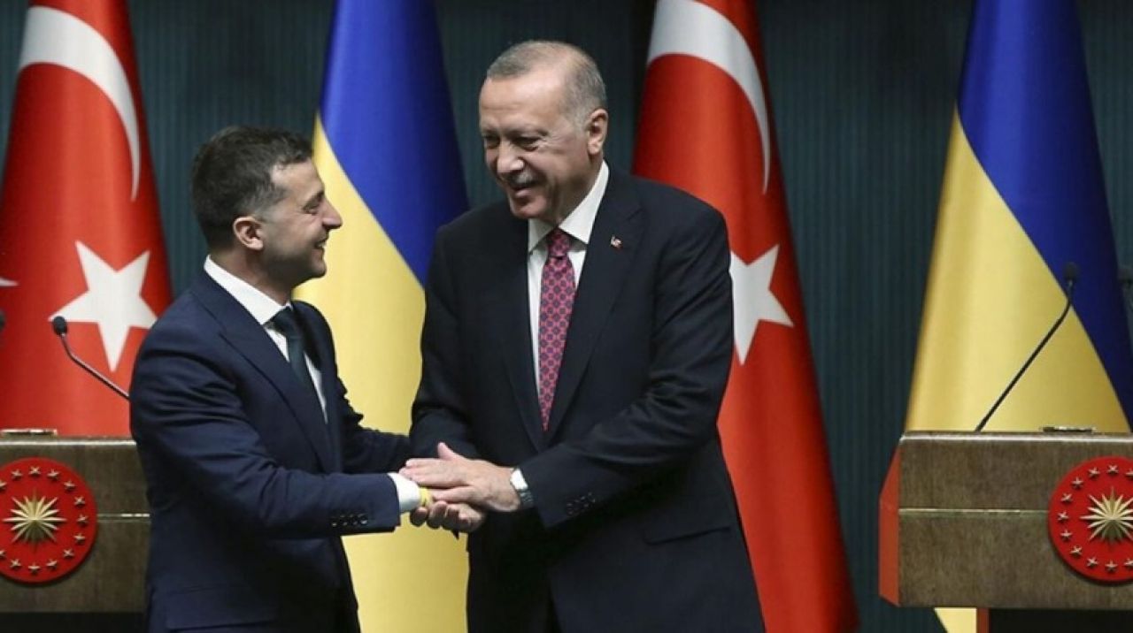 Cumhurbaşkanı Erdoğan, Zelenskiy ile görüştü