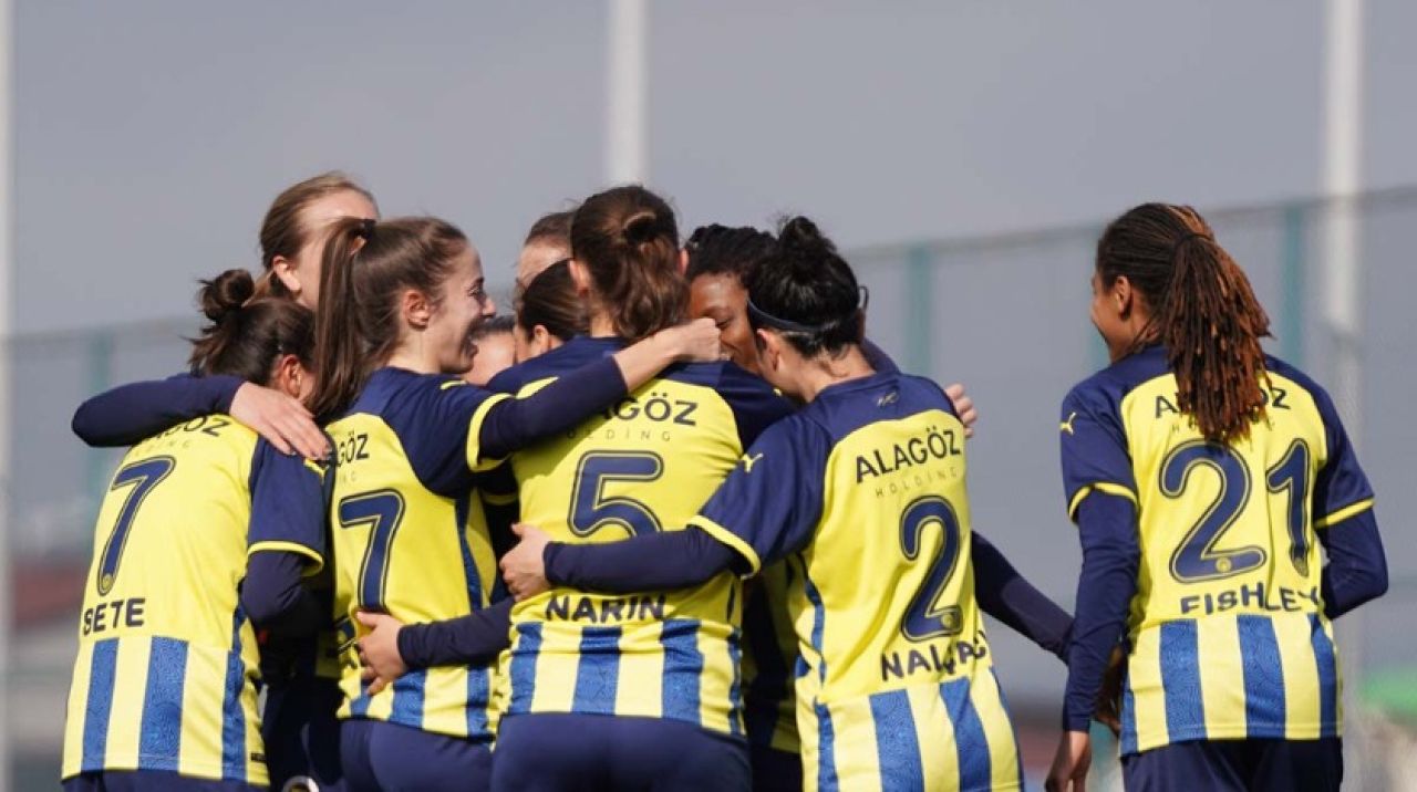 Fenerbahçe Kadın Futbol Takımı 102 gole ulaştı