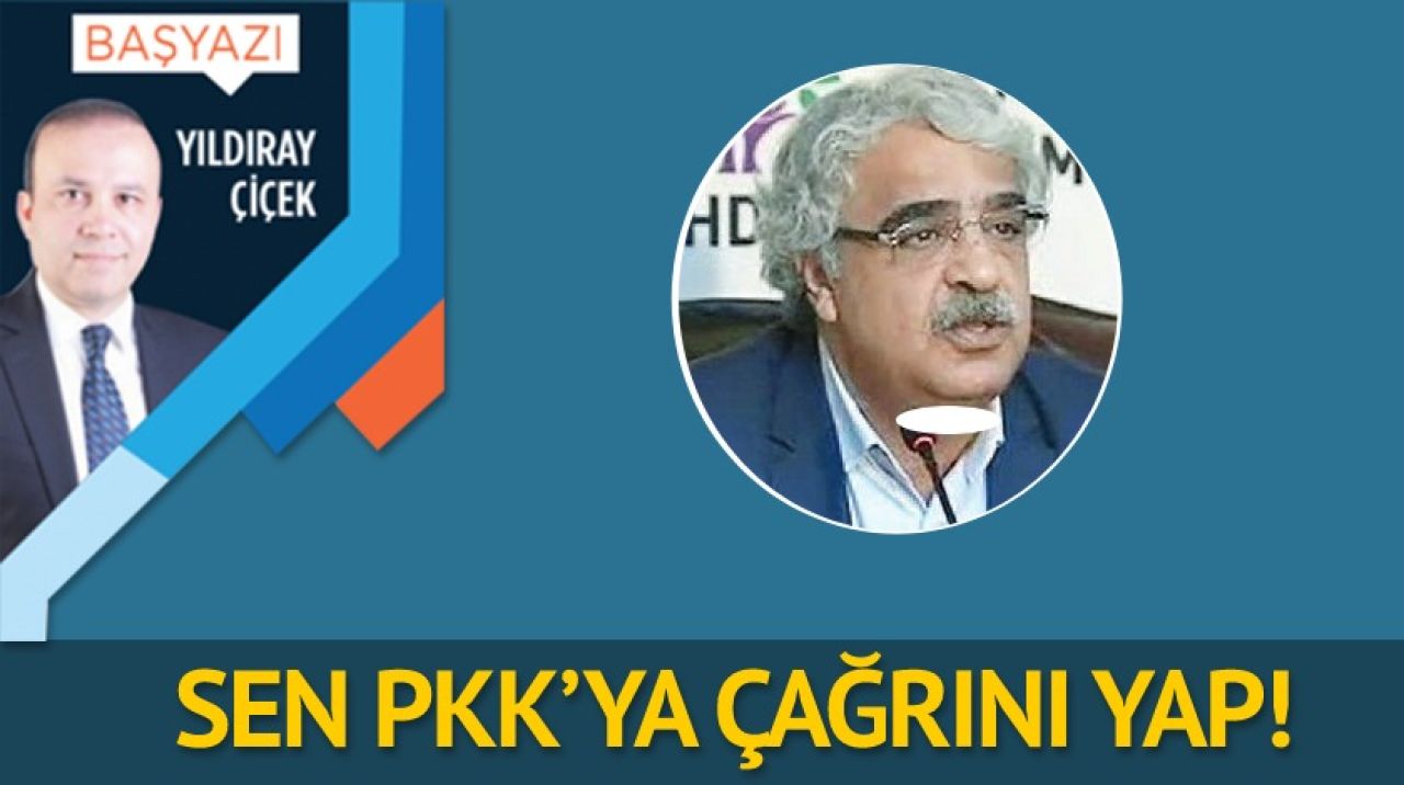 Sen PKK'ya çağrını yap!