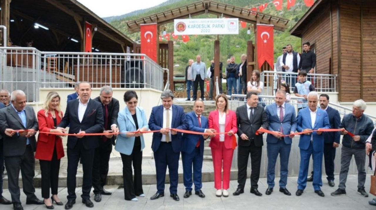 MHP'li Başkanlardan Saimbeyli'ye Kardeşlik Parkı