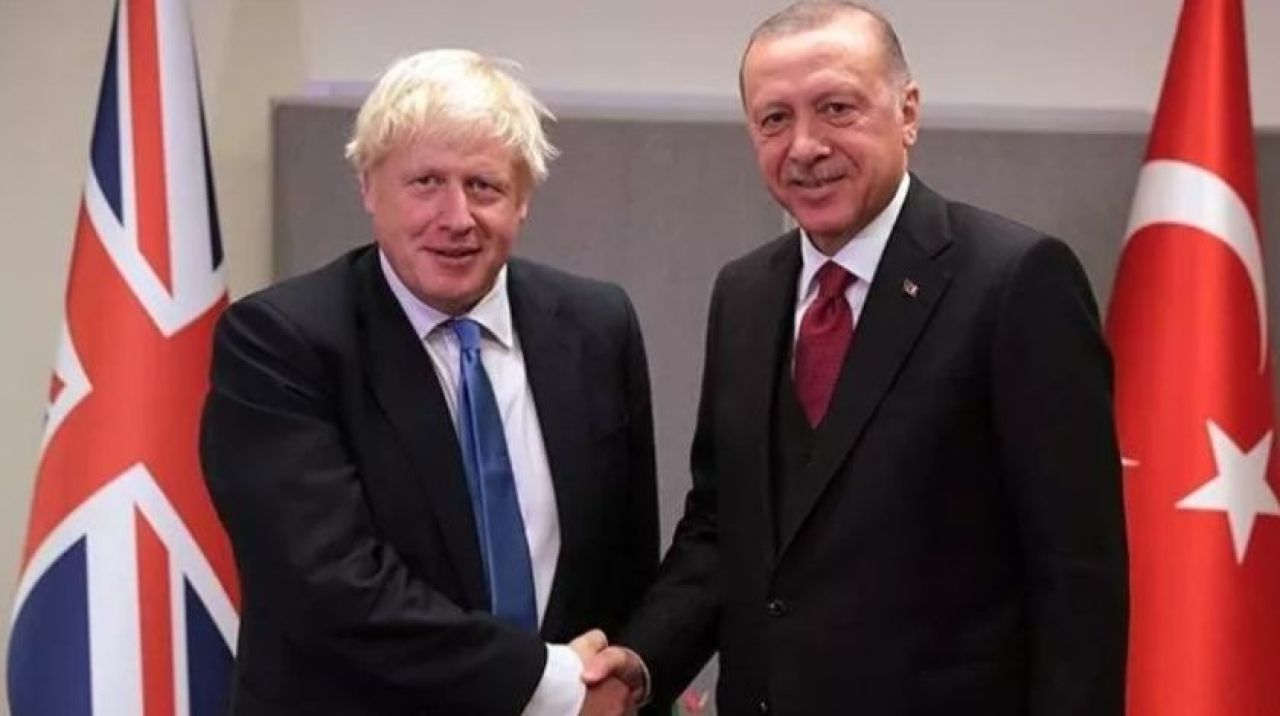 Cumhurbaşkanı Erdoğan, Boris Johnson ile görüştü