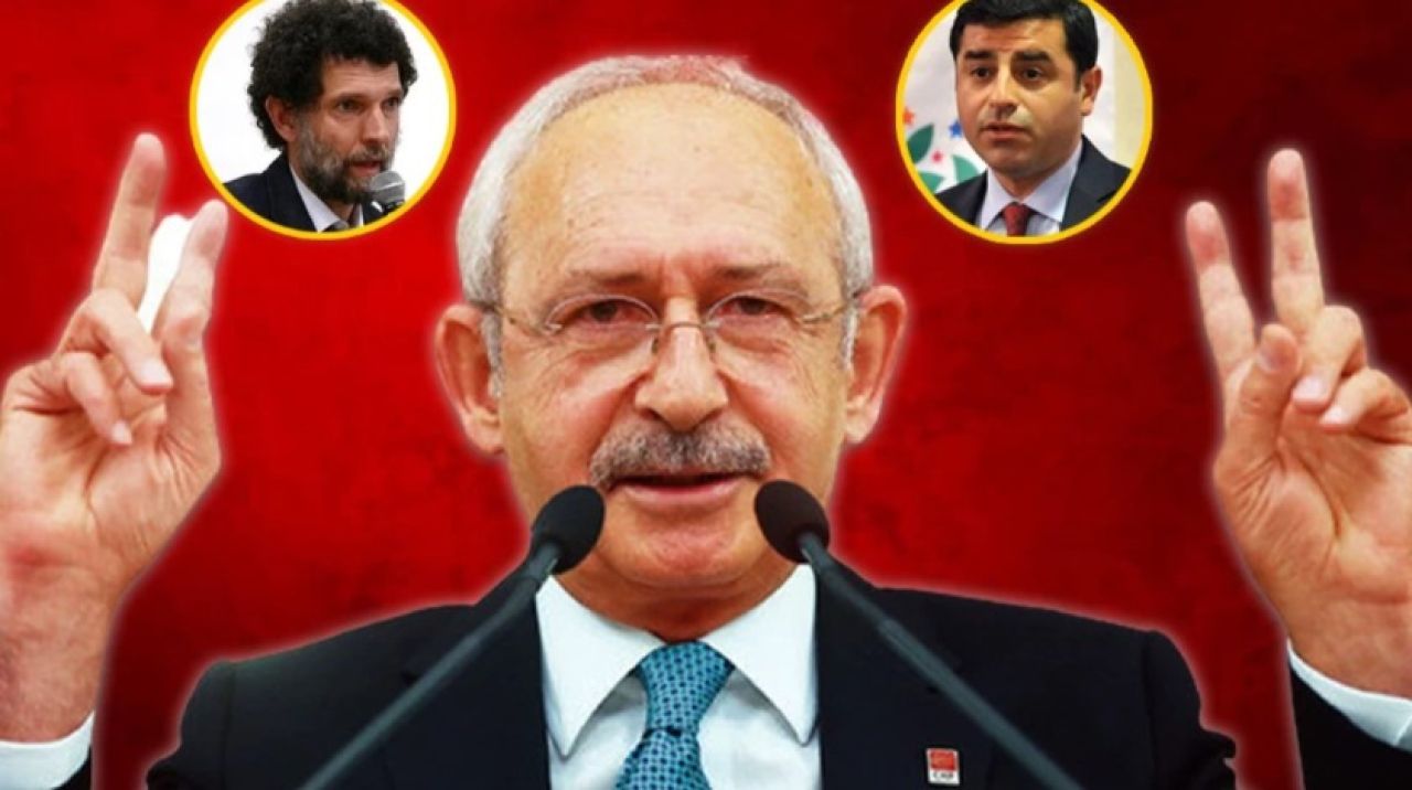 Kılıçdaroğlu: Demirtaş ve Kavala serbest kalsın istiyorsanız bize katılacaksınız!