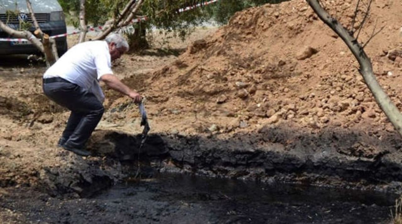 Bir ilimizi ayağa kaldıran iddia! Su ararken petrol buldular