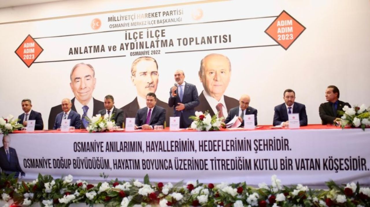 Osmaniye'de "Adım Adım 2023; İlçe İlçe Anlatma ve Aydınlatma" Programı düzenlendi