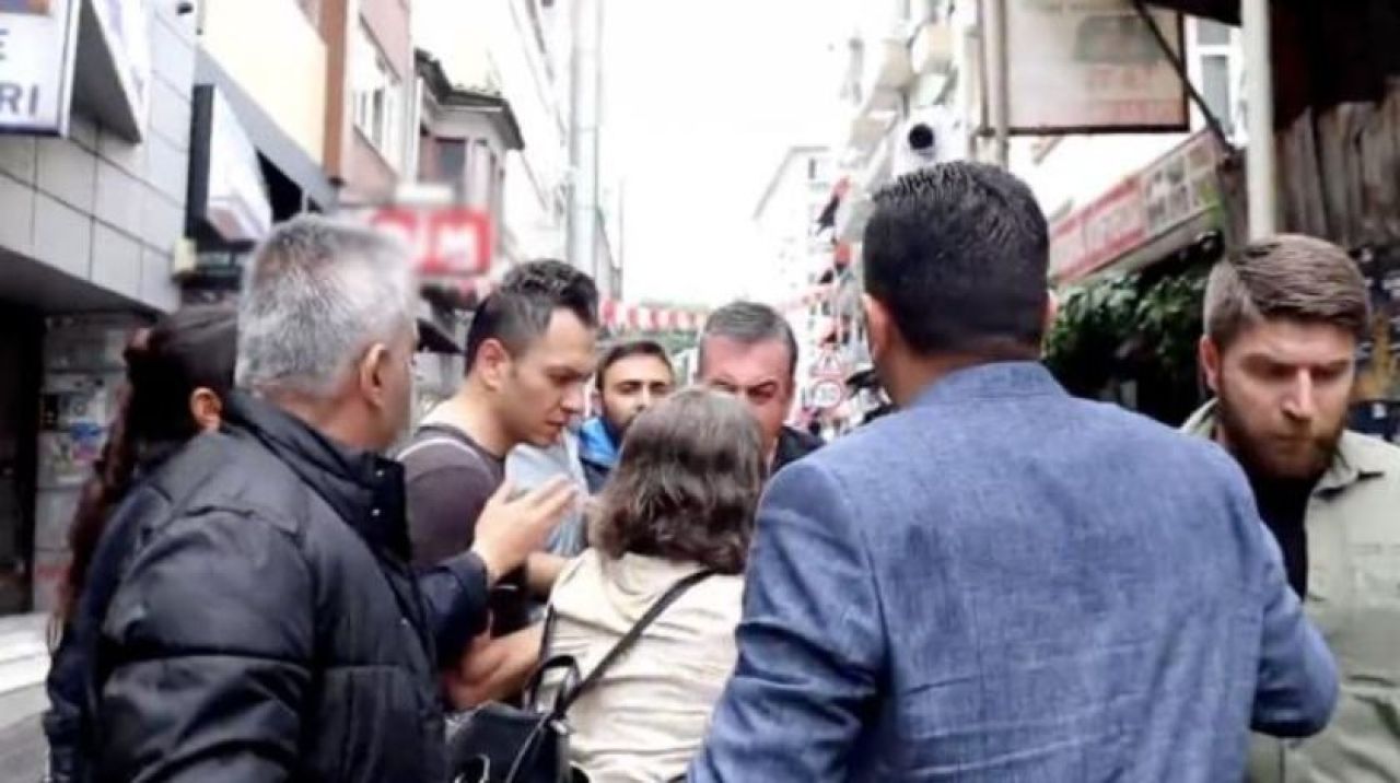 HDP'den skandal yürüyüş! HDP'li vekil polise yumruk attı