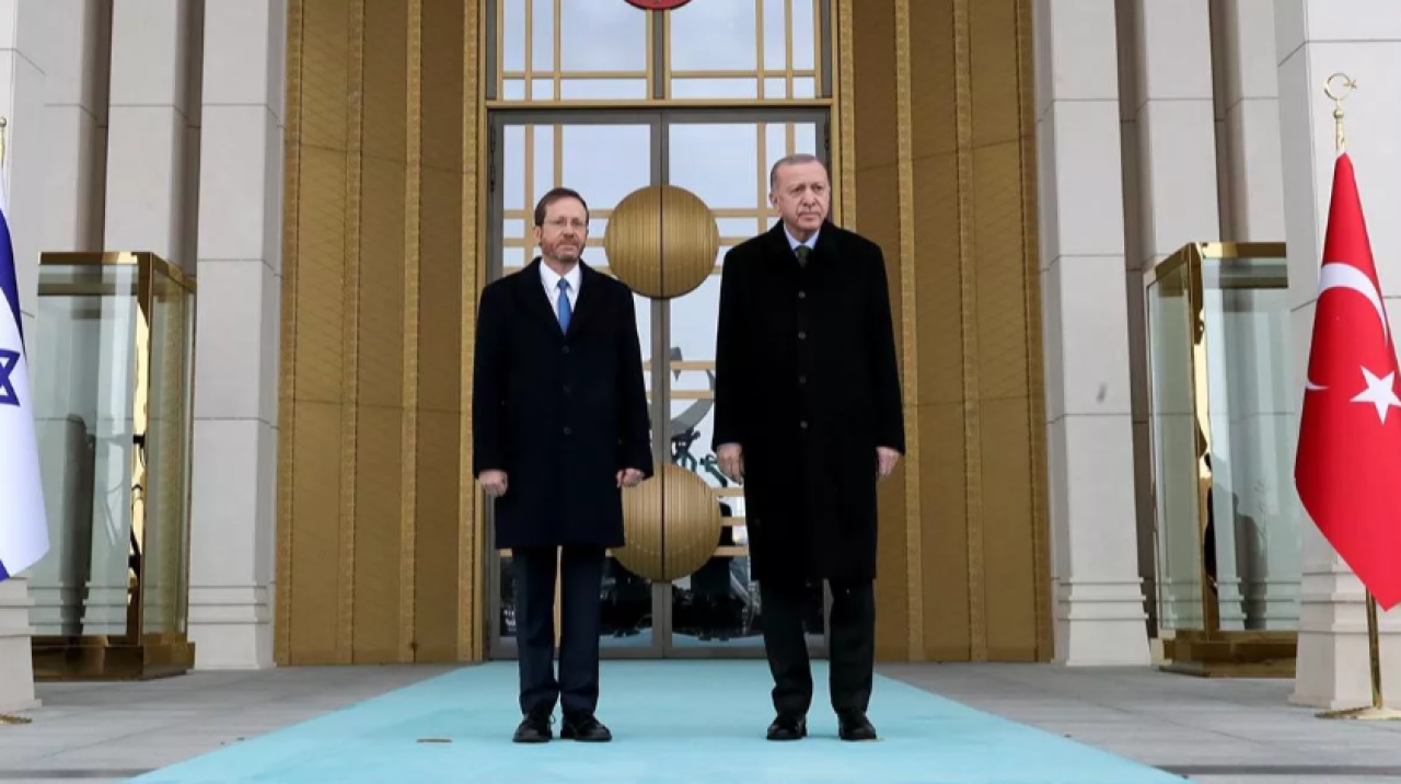 Cumhurbaşkanı Erdoğan, Herzog ile görüştü