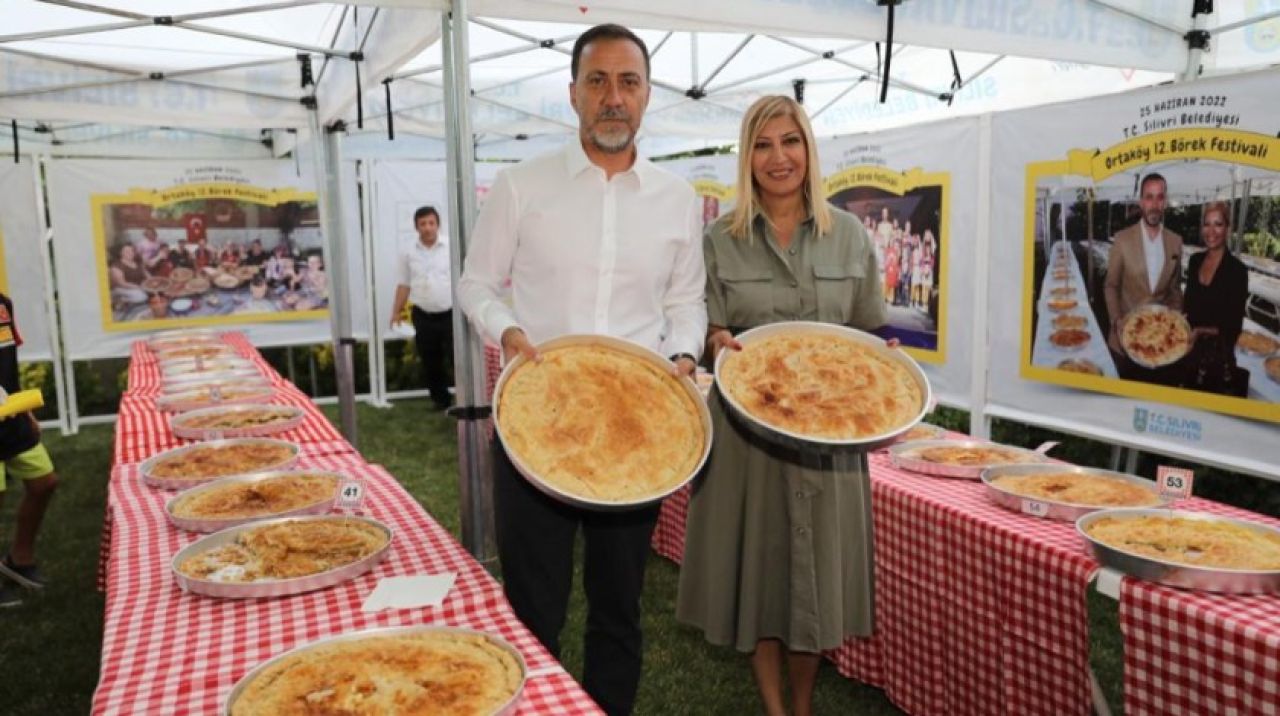 Silivri'de en lezzetli börekler yarıştı