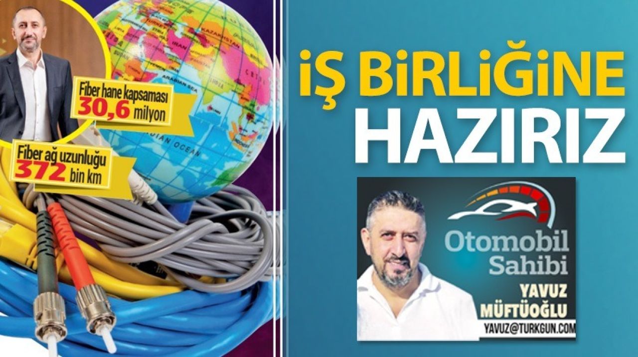 İş birliğine HAZIRIZ