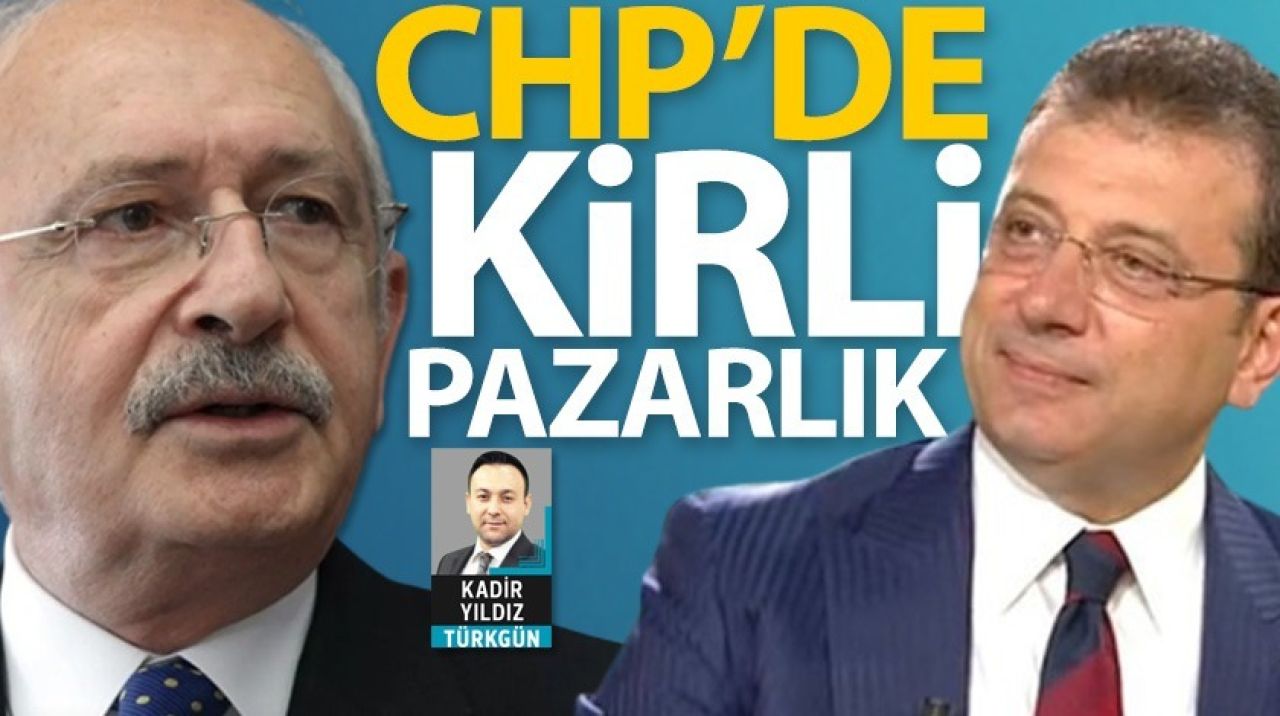 CHP'de kirli pazarlık