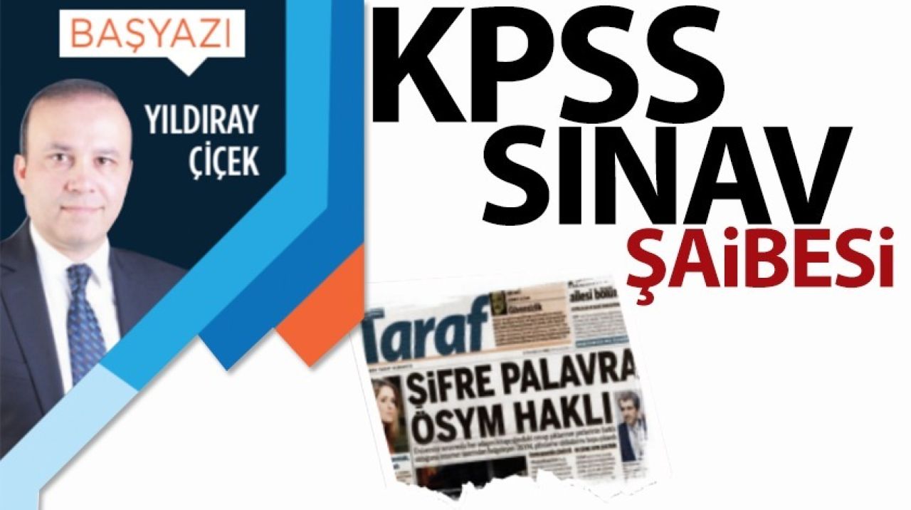 KPSS sınav şaibesi