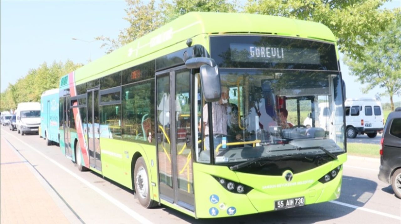 Elektrikli otobüsler TEKNOFEST ile yolcu taşımaya başladı