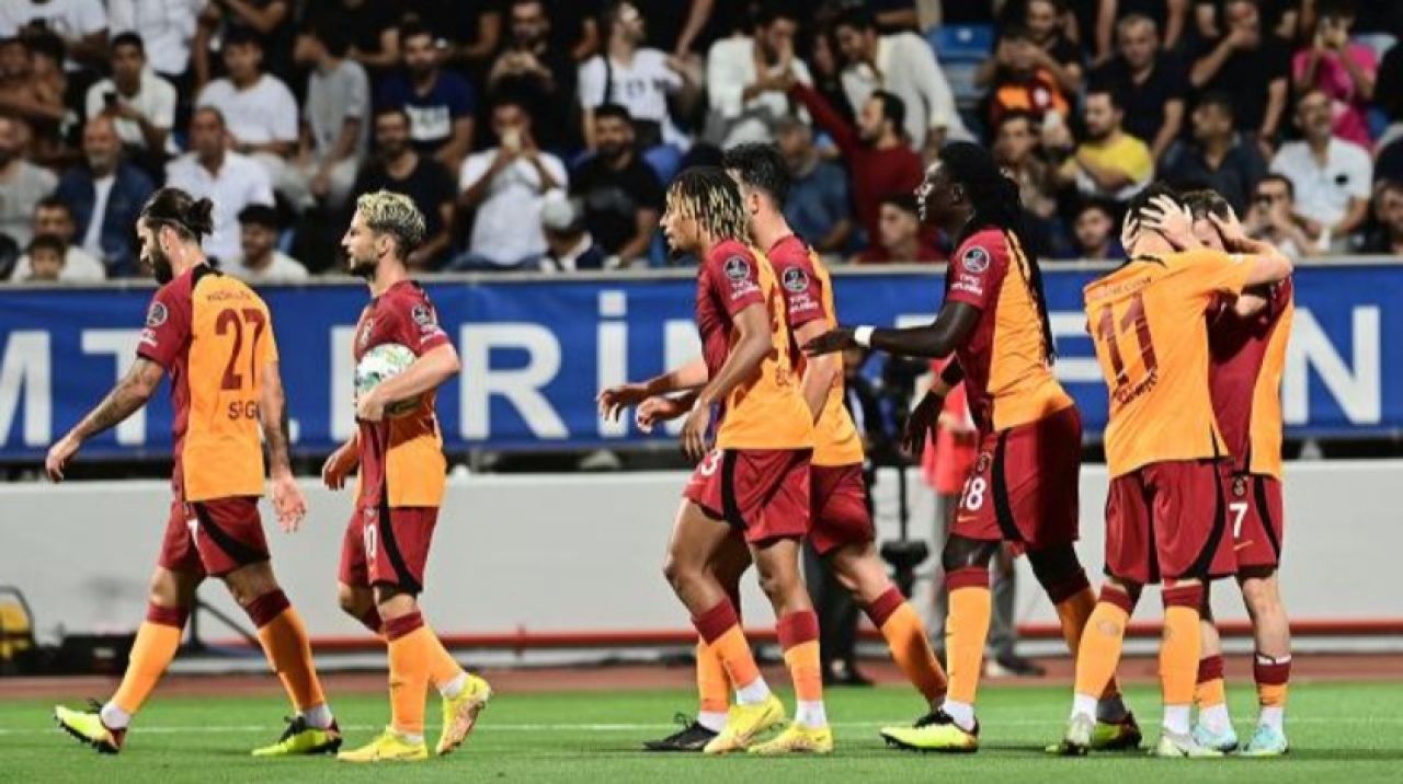 Galatasaray üç puanı üç golle aldı