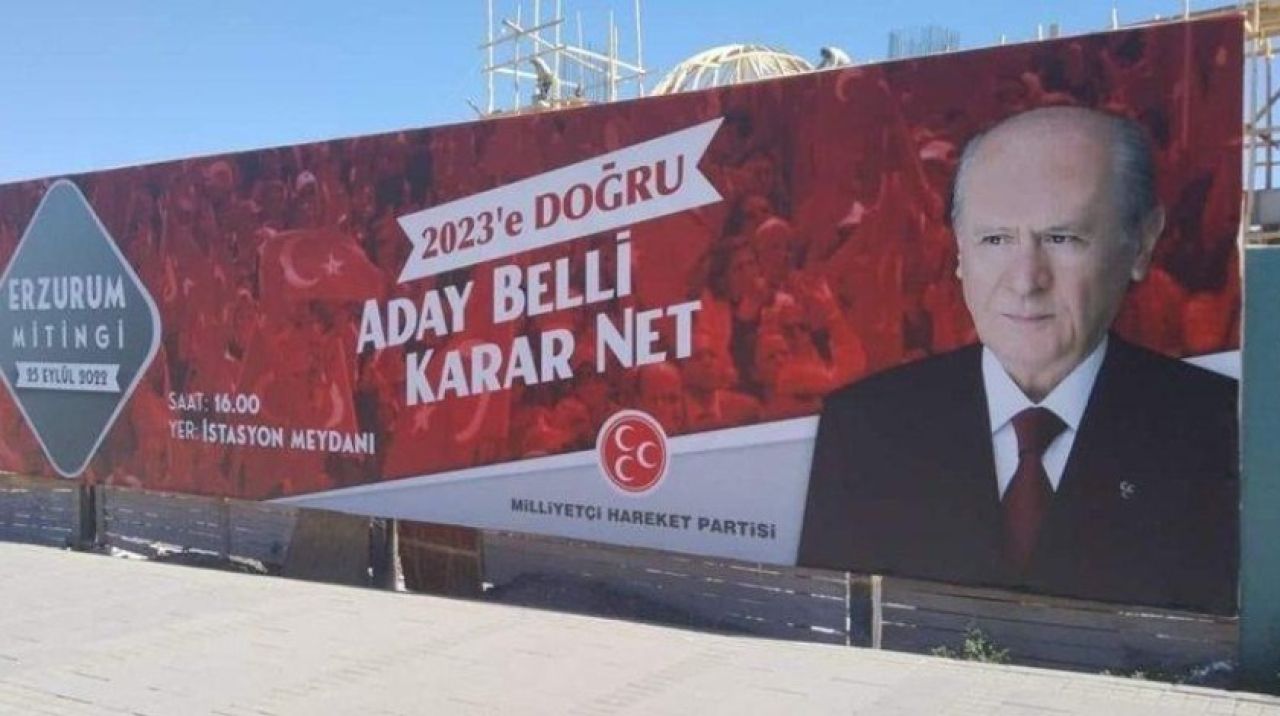 MHP Lideri Bahçeli, eylüldeki son mitingini Erzurum'da yapacak