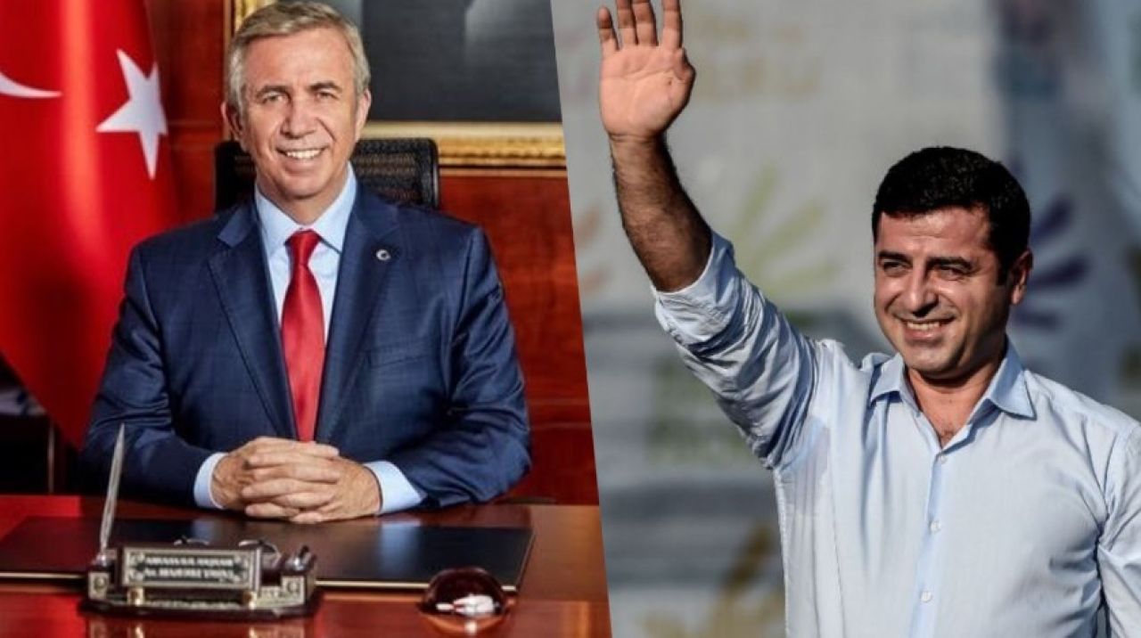 Mansur Yavaş, liderinin izinde ve emrinde! En büyük vaatleri terörist Demirtaş