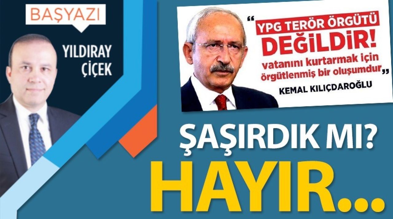 Şaşırdık mı? Hayır...