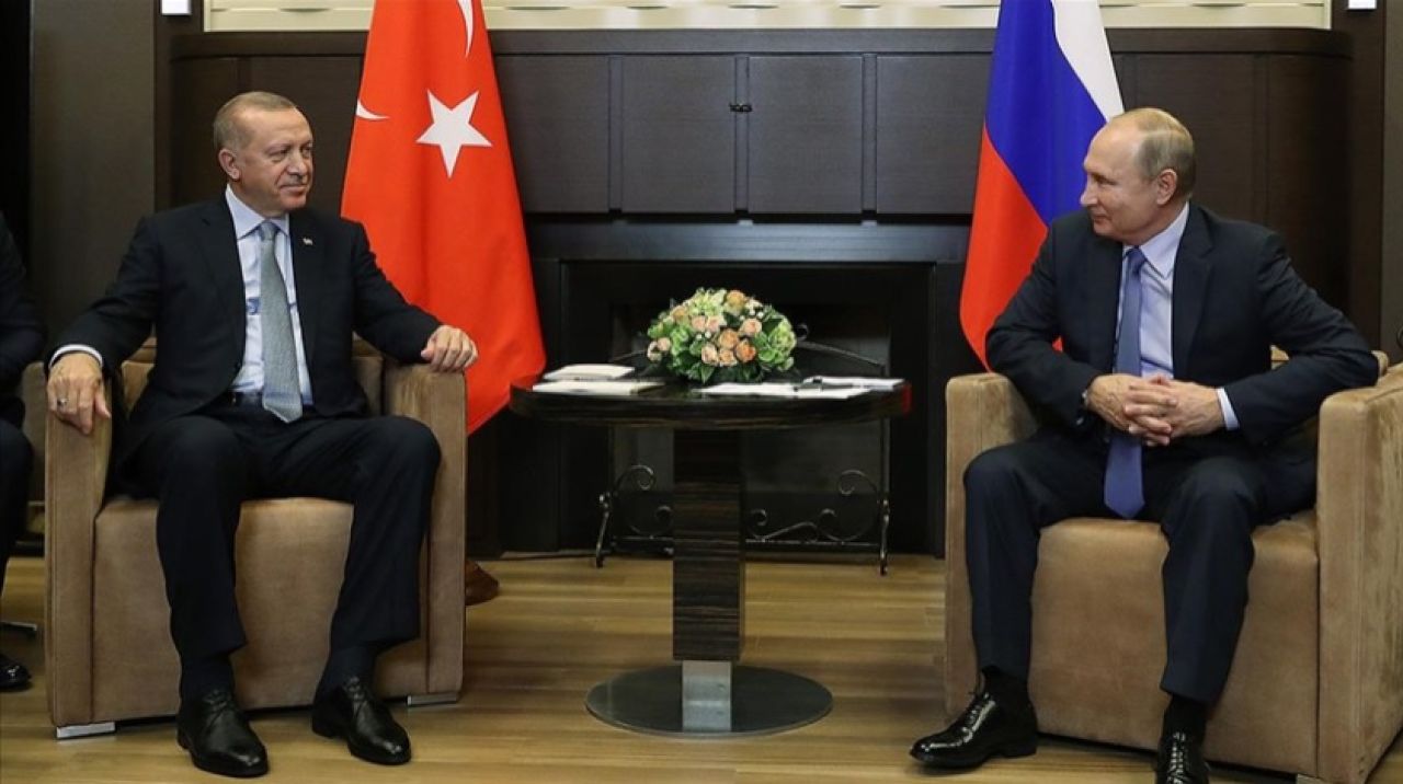 Cumhurbaşkanı Erdoğan, Putin ile görüştü