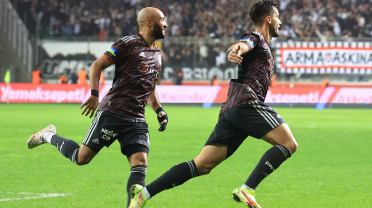 Beşiktaş deplasmanda tek golle kazandı