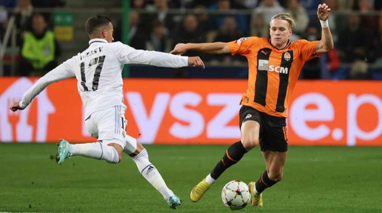 Real Madrid, Shakhtar Donetsk'ten bir puanı zor kurtardı: 1-1