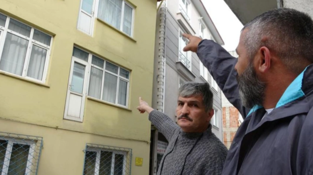 Karadeniz fıkrası gibi apartman! Gören, bir kere daha dönüp bakıyor