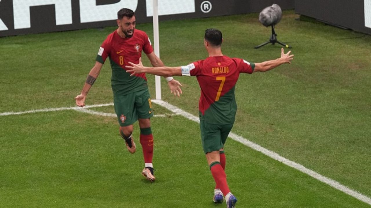 Bruno Fernandes Portekiz'i son 16'ya taşıdı!