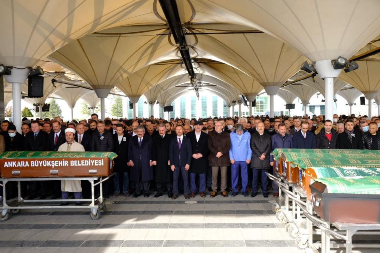 Koruma Müdürü Cengizhan Mursal’ın babası son yolculuğa uğurlandı