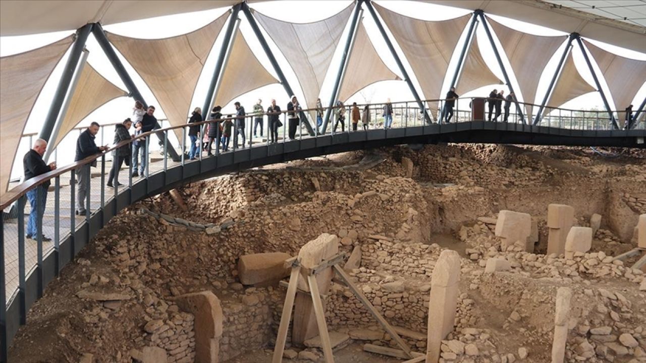 Göbeklitepe 2022 yılında 850 bin kişiyi ağırlayarak ziyaretçi rekoru kırdı