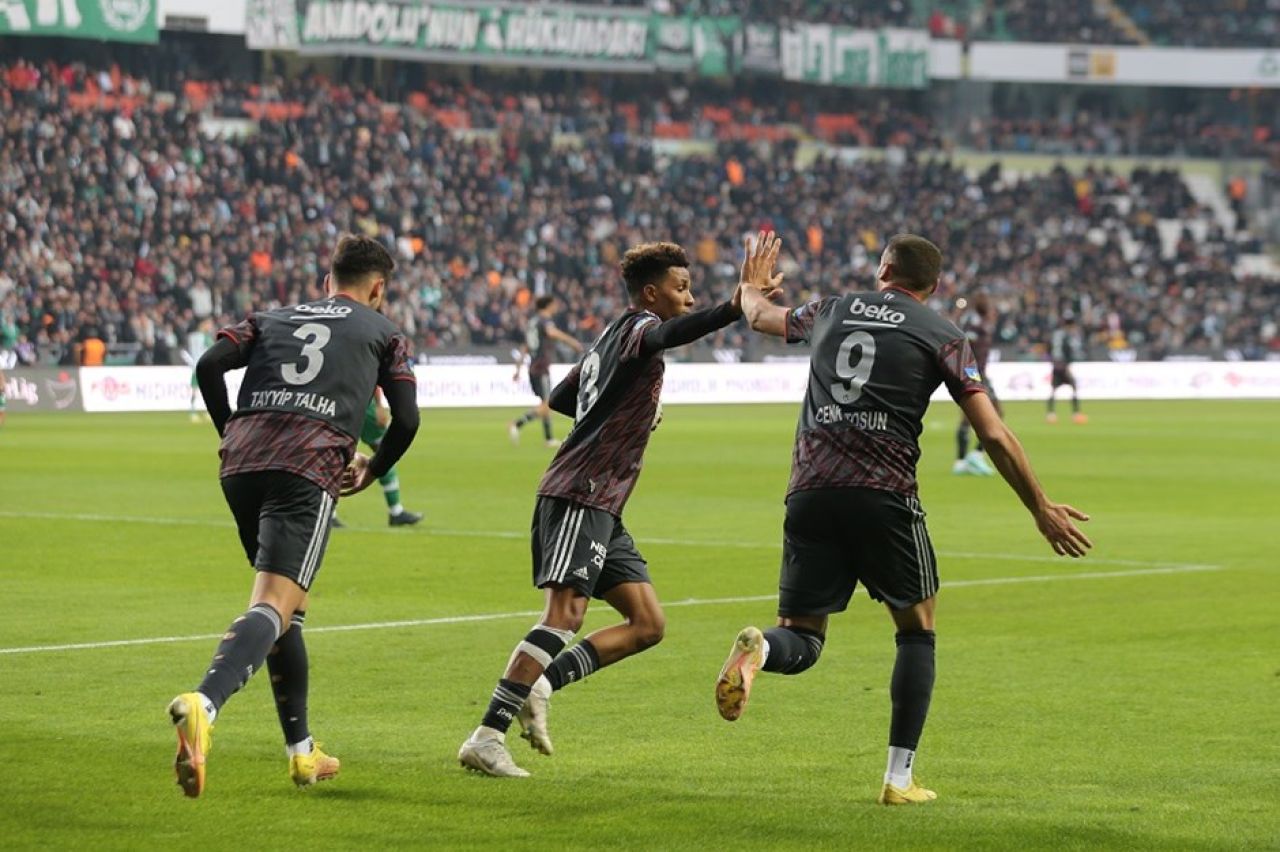 Beşiktaş, Konya’dan 3 puanla geri döndü