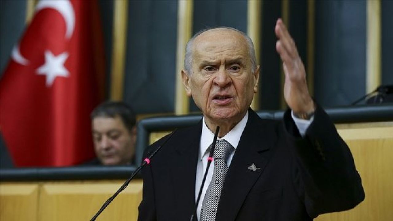 MHP Lideri Bahçeli: Kılıçdaroğlu yüreğin varsa, buraya gel. Tek bir evladımı al da ciğerinin kaç okka ettiğini göreyim