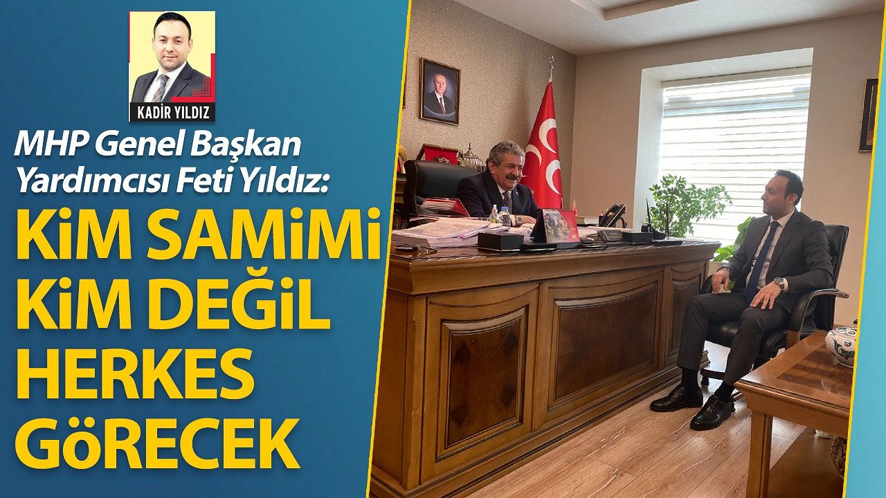 MHP’li Feti Yıldız’dan SİHA Sezgin’e hukuk dersi! 