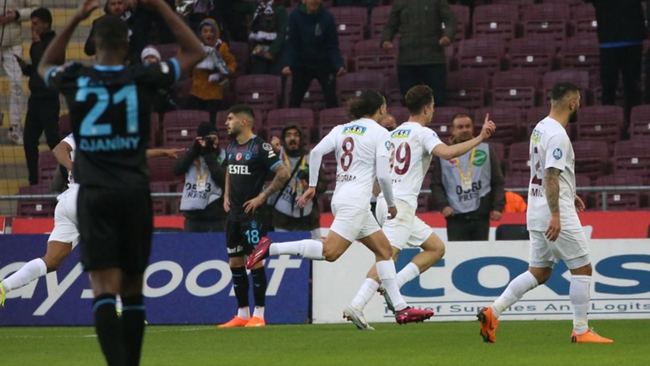 Trabzonspor başladı, Hatayspor bitirdi 