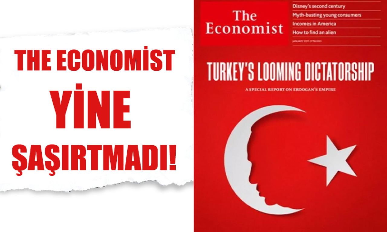 The Economist'ten skandal Türkiye kapağı!