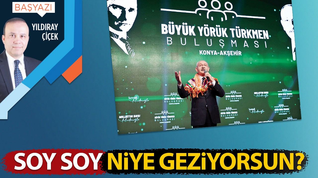 Soy soy niye geziyorsun?