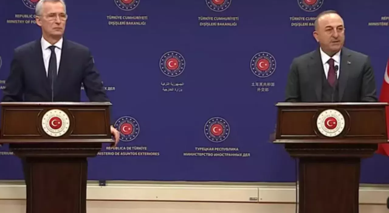 Bakan Çavuşoğlu ve NATO Genel Sekreteri Stoltenberg'den önemli açıklamalar