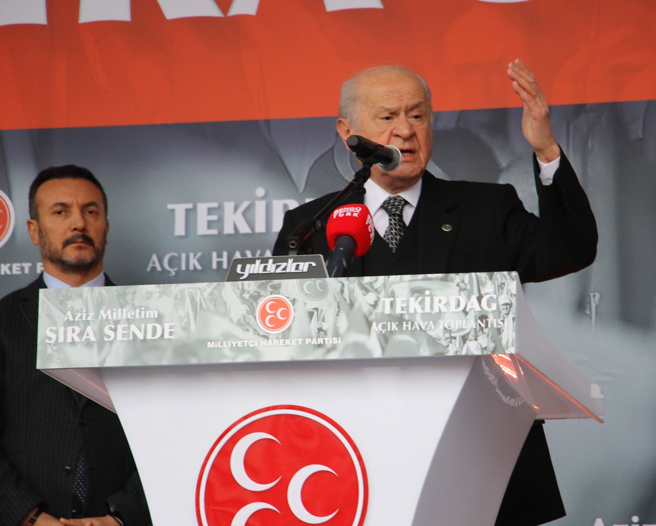 MHP Lideri Devlet Bahçeli: “Onlar aferini batıda bekleye dursun bize Türk milleti yetecektir”