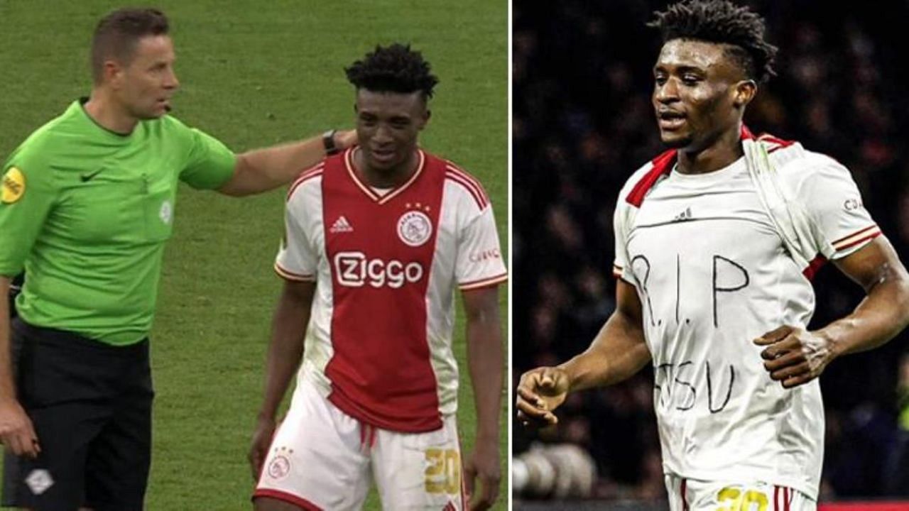 Ajax'ın yıldızı, Atsu'yu andı! Hakemin kararı maçın önüne geçti