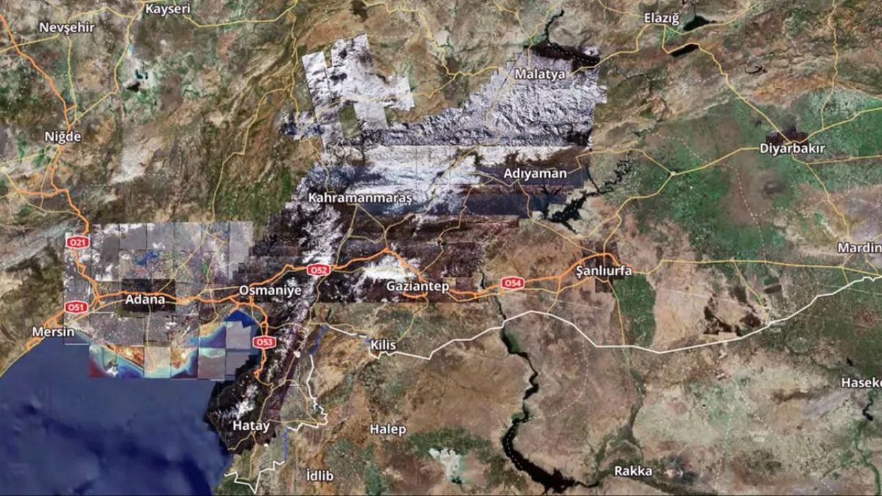 Atlas uygulamasında deprem illeri yüksek çözünürlüklü olarak açıldı