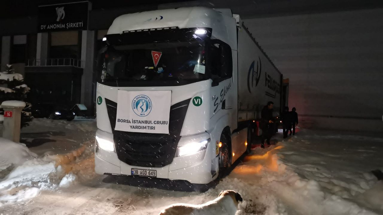 Borsa İstanbul Grubu’ndan depremzedelere yardım